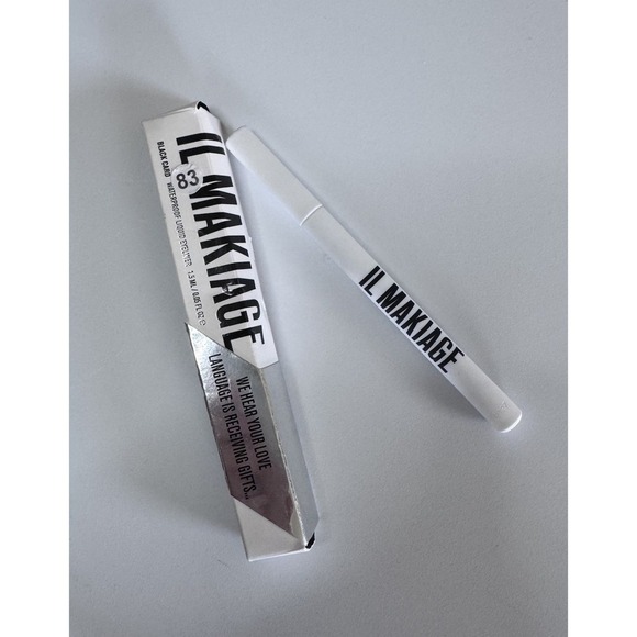 Black Other - IL Makiage Black Card Waterproof Liquid Eyeliner 1.5ml /0.05 fl.oz New in Box